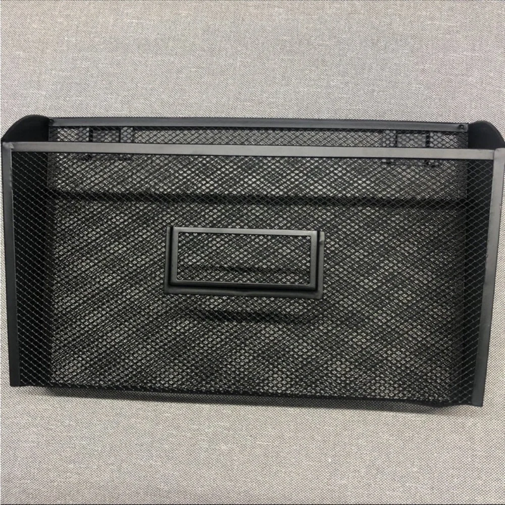 Black Mesh Wall File Organizer